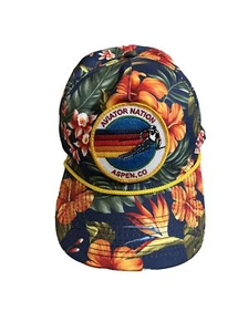 Camionero tropical de tiro bajo Aviator Nation Signature Aspen vintage safari sarga - Imagen 1 de 7