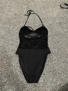 Shein Body schwarz Spitze L - Bild 1 von 14