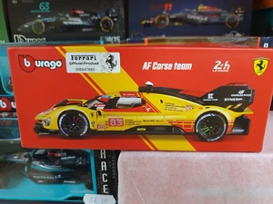 24H Le Mans 2024 Ferrari 499P #83 Yellow Deluxe Ed. 1:43 RACING - BURAGO MISB - Bild 1 von 1