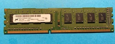 🔥Micron 2GB 1RX8 PC3-10600U COMPUTER Memory RAM MT8JTF25664AZ-1G4D1 - Image 1 of 3