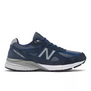 New Balance 990v4 Made in USA Navy U990NV4 Men's Size 8.5 (New w/ Defects) - Picture 1 of 11
