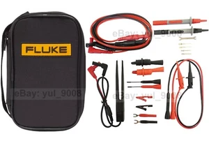 Kit de cable de prueba multímetro / clip de cocodrilo + estuche blando FLUKE C35 para 1503 189 87V - Imagen 1 de 13