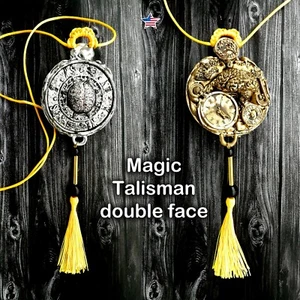 lucky talisman effective power attraction fortune money pendant necklace amulets - Picture 1 of 24