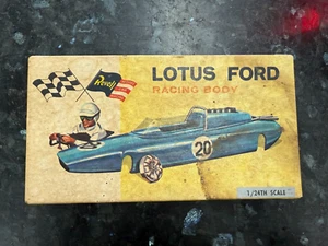 Revell Lotus Ford (Blue) 1/24 scale model body and chassis kits NIB - Picture 1 of 3