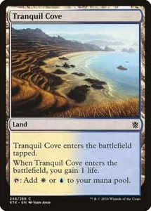 TRANQUIL COVE X 4 N/M- KHANS OF TARKIR MAGIC THE GATHERING - Picture 1 of 1