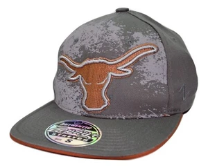 Texas Longhorns Zephyr Epicenter NCAA Flat Bill Flex Fit Cap Hat Size Small - Picture 1 of 8