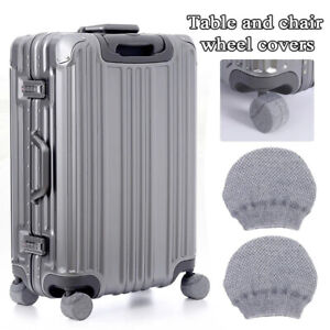 4pcs/set Knitted Luggage Wheel Cover Multifunction Table Chair Leg Protector