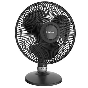 Lasko 12" Oscillating 3-Speed Performance Table Fan, Black, D12525 - Picture 1 of 12