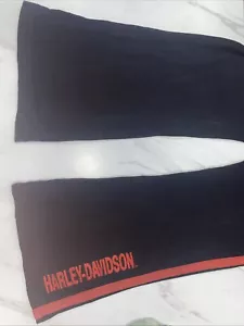 Harley Davidson Damen Yogahose Small schwarz und rot *B - Bild 1 von 6