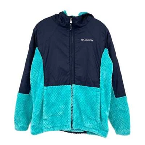 Columbia Aqua Navy Fuzzy Jacket | Perfect for Any Season - Picture 1 of 7