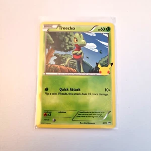 Treecko Non - Holo - 3/25 McDonalds Promo - 2021 - 25th Anniversary - Pokemon - Picture 1 of 2