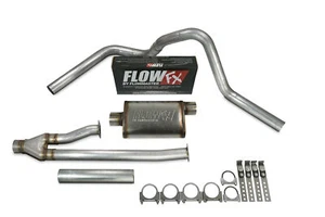 For Toyota Tundra 09-13 3" Direct Fit Single Exhaust Kit Flow FX Side/Corner E - Picture 1 of 8
