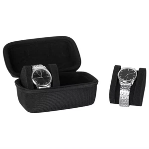 Portable Watch Storage Box Collector Travel Wrist Watch Organizer Case Holder- - Picture 1 of 5