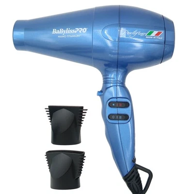 Babyliss Pro Nano Titanium Portofino 6600 Full-Size Hair Dryer, Blue #BNT6610 - Image 1 of 4
