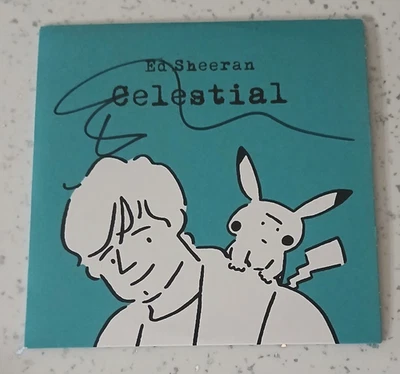Ed Sheeran  CD Celestial   Signed  (last one) - Image 1 of 2