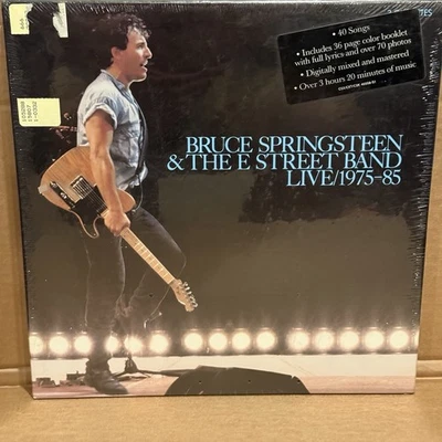 Bruce Springsteen & The E Street Band SEALED New Live 1975-85 3 cassette Box Set - Image 1 of 3
