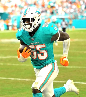 NFL Miami Dolphins 2017 Jerome Baker #55 Team Issued Jersey Size 46 Length +4 — 第 1/4 张图片