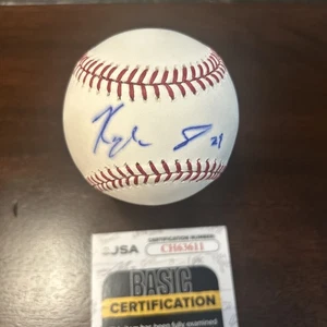 Kyle Jensen Signed Baseball. JSA CERT - Picture 1 of 4
