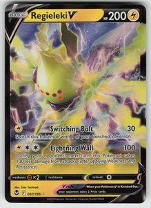 Regieleki V Ultra Rare SWSH12: Silver Tempest 057/195 NM - Bild 1 von 2