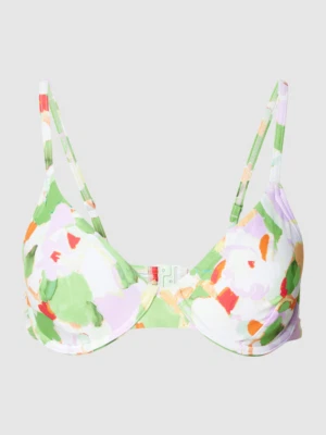 Esprit Bikini-Oberteil mit Allover-Muster Modell 'ELIA' in gruen EU 36 B - Bild 1 von 3