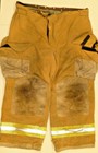 40R 40x28 Brown Janesville Lion Firefighter Turnout Bunker Pants with Liner P825