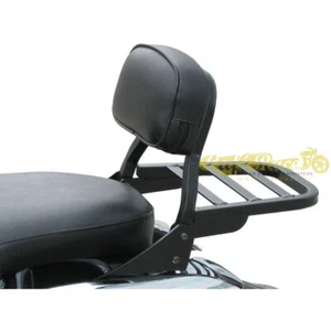 Schienalino guidatore Spaan basso nero con portapacchi Royal Enfield Bullet-Elec - Foto 1 di 1