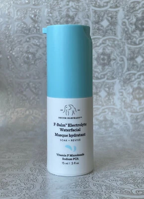 DRUNK ELEPHANT F-BALM ELECTROLYTE WATER FACIAL MASK 15 ML/0.5 FL.OZ TRAVEL SIZE - Image 1 of 2