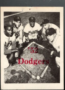 B6140- 1974 Dodgers 1952 TCMA Black/White Red Names -You Pick- 15+ FREE US SHIP - Picture 1 of 5