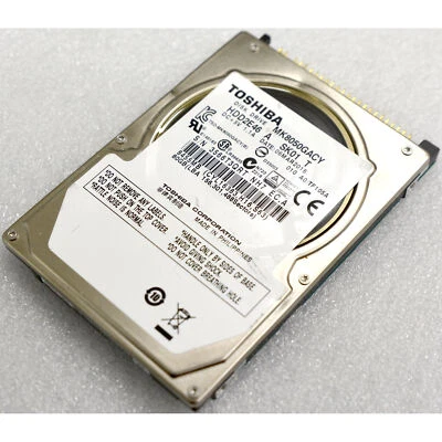 Toshiba MK8050GACY 2.5" 6.35Cm Hdd Ide 44 Pin P-Ata Hard Hdd2E46 A Sk01 T M952 - Image 1 of 3