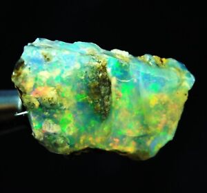 Natural 8.70 Ct Ethiopian Fire Opal Rough Raw Loose Gemstone