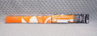 Bannière de fête de graduation géante personnaliser plastique orange blanc NEUF 60 x 20