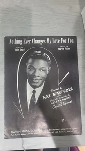 Marvin Fisher Nothing Ever Changes My Love To You Song Notes Print Magazine  - Picture 1 of 4