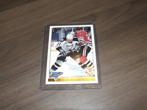 1993-94 topps premier gold # 73 steve kasper