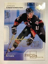 2000-01 UD Pros & Prospects - JORDAN KRESTANOVICH #131 /1000 Rookie RC