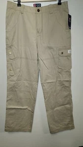Chaps Pants Boy's Size 18 Cargo Khakis Youth New with Tags - Picture 1 of 5
