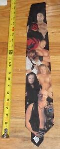 2010 WWF WWE Ralph Marlin Wrestling neck tie Rock Stone Cold Undertaker HHH Kane
