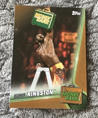 2019 Topps WWE Money in the Bank Bronze #47 Kofi Kingston - SmackDown - Image 1 of 3