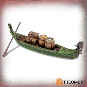 TTSCR-SOV-007 TTCombat - Streets of Venice - Cargo Gondola (Carnevale) - Picture 1 of 3