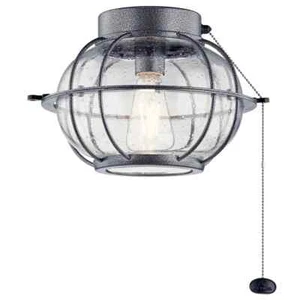 Kichler 380945WSP - Fan Light Kit LED - Weathered Steel (NEW - BAD BOX ONLY) - Picture 1 of 1