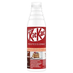 KitKat Salsa 1kg Squeeze Bottiglia Gelato Decorazione Dessert Cottura Cioccolato (34,99 EUR/kg) - Foto 1 di 2