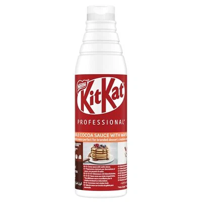 KitKat Salsa 1kg Squeeze Bottiglia Gelato Decorazione Dessert Cottura Cioccolato (34,99 EUR/kg) - Immagine 1 di 2