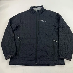 Stio Azura schwarze Primaloft Steppjacke Größe Large wattiert durchgehender Reißverschluss - Bild 1 von 12