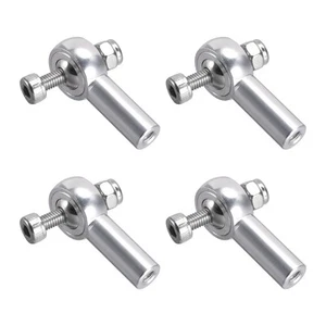 4pcs M3 3mm 26mm Rod End Tie End Ball Head Joint Adapter Silver Tone for RC  - Picture 1 of 4
