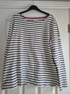 Ladies JOULES Mariners Top Size 16 - Picture 1 of 4