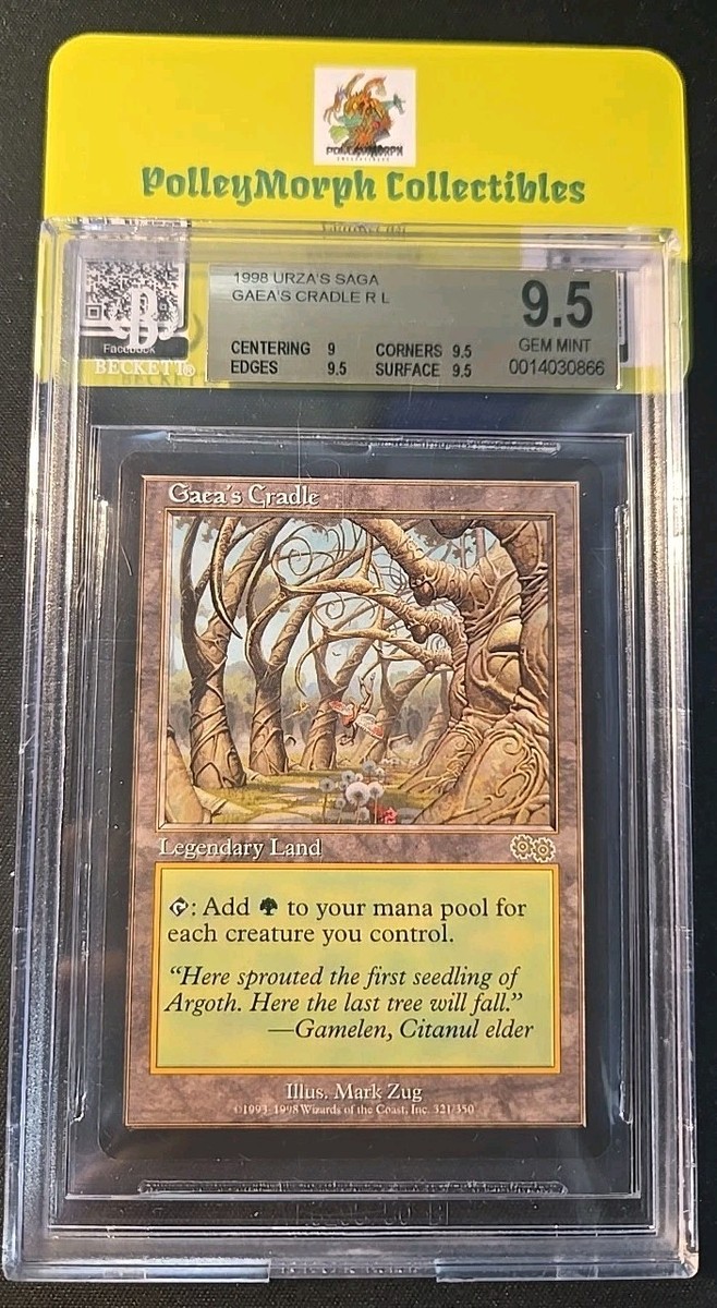 Gaea's Cradle Magic: The Gathering Beckett Grading Services Gaea's Cradle Magic: The Gathering Beckett Grading Services