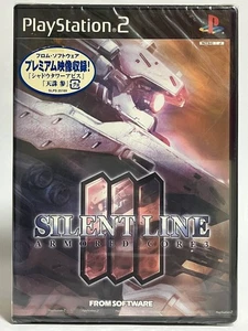 Armored Core 3 Silent Line PS2 PlayStation 2 Japanese From SoftWare New Sealed - Picture 1 of 9