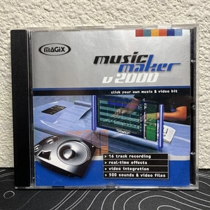 Vintage Magix Music Studio v2000 Windows CD-ROM 2000 - Picture 1 of 3