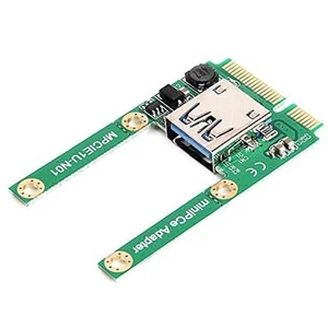 PCI-E auf USB3.0 Adapterkarte PCIe auf USB 3.0 Adapter, Geeignet für Noteb1188 - Afbeelding 1 van 6