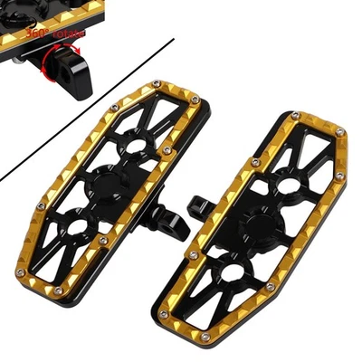 Задние пассажирские половицы подножки для Harley Dyna Touring Softail Sportster - Изображение 1 из 4