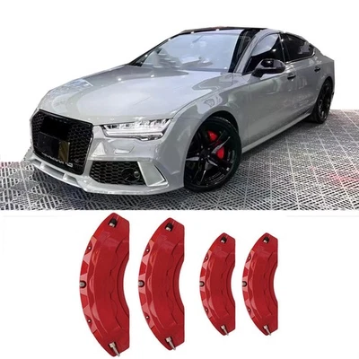 Cubiertas de pinza de freno de coche de aluminio personalizado 4 piezas para accesorios Audi A7 Foto 1 de 4